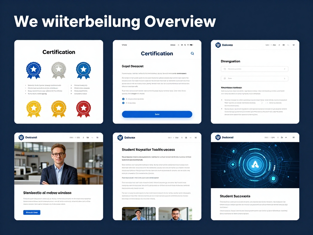 KI Weiterbildung Übersicht